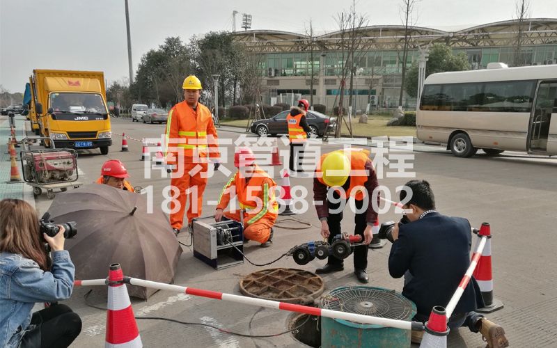219黄山路管道检测