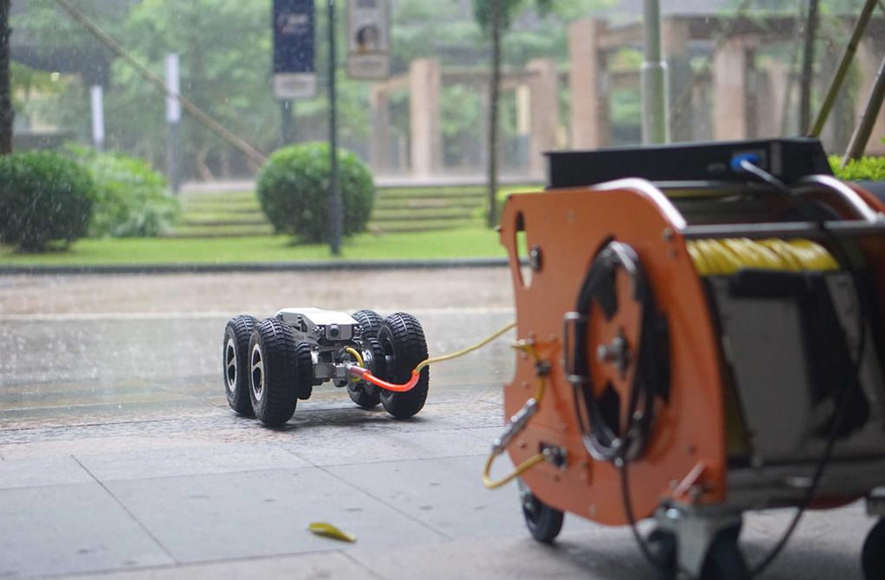 285黄山路管道检测机器人