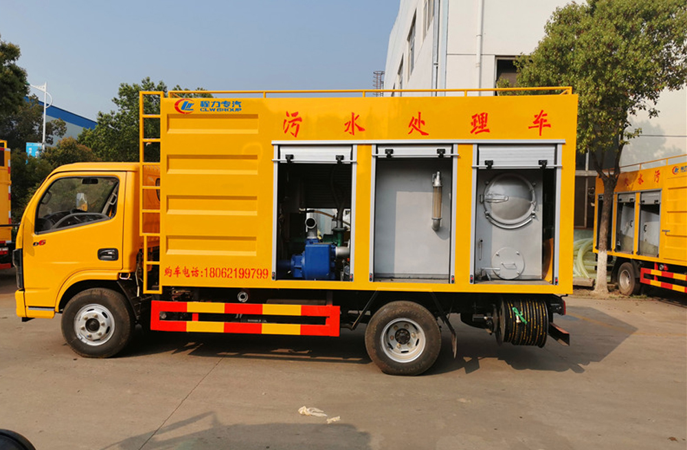 281黄山路污水分离车