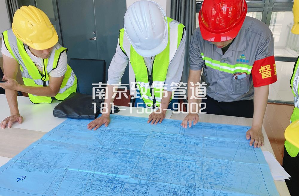 364黄山路管道探测